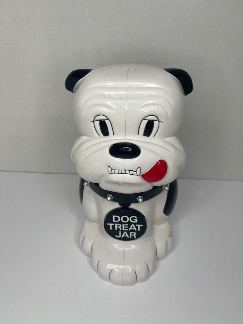 (Works) Vintage Fun-Damental Too Ltd. Electronic Barking Dog Treat Jar